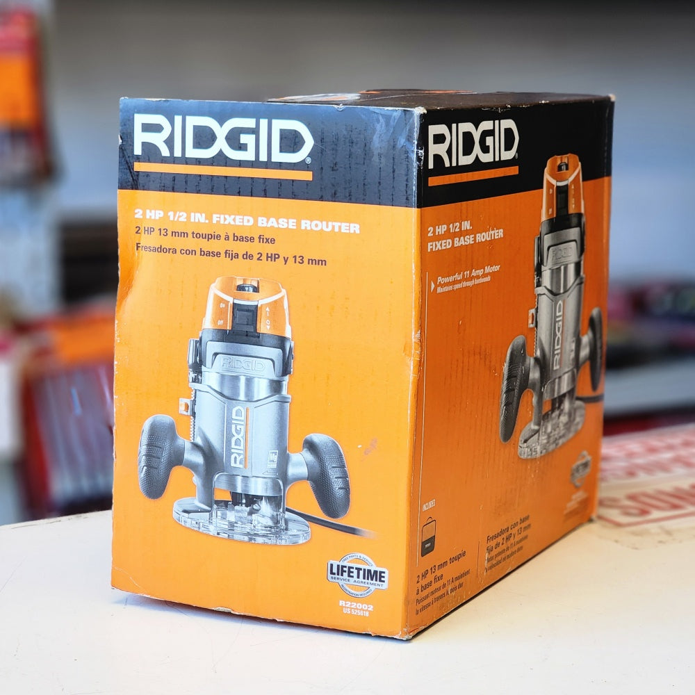 11 Amp 2HP 1/2 in. Corded Fixed Base Router 11 Amp 2HP 1/2 in. Corded Fixed Base Router